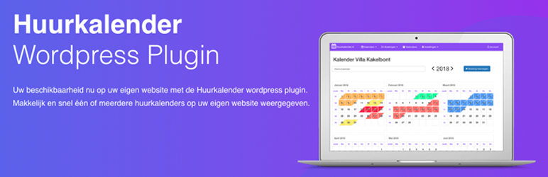WordPress Huurkalender WP Plugin Banner Image