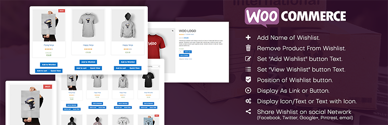 WordPress IBL WooCommerce Wishlist Plugin Plugin Banner Image