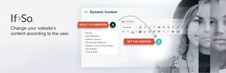 WordPress If>So Dynamic Content Plugin Banner Image