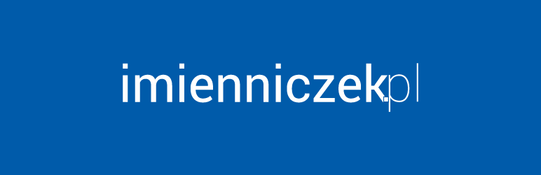 WordPress imienniczek Plugin Banner Image