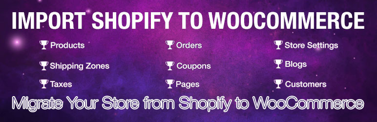 WordPress S2W – Import Shopify to WooCommerce Plugin Banner Image