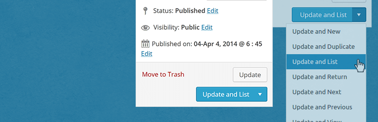 WordPress Improved Save Button Plugin Banner Image