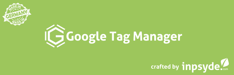 WordPress Inpsyde Google Tag Manager Plugin Banner Image