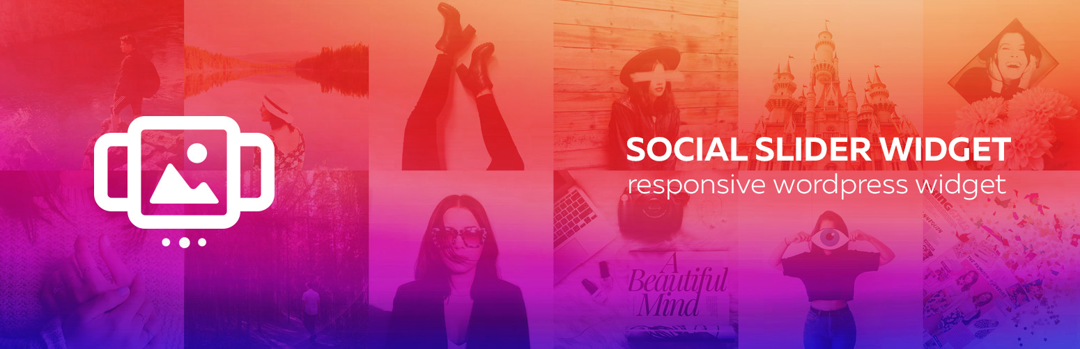 WordPress Social Slider Widget Plugin Banner Image