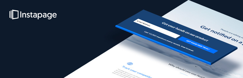 WordPress Instapage WordPress Plugin Plugin Banner Image