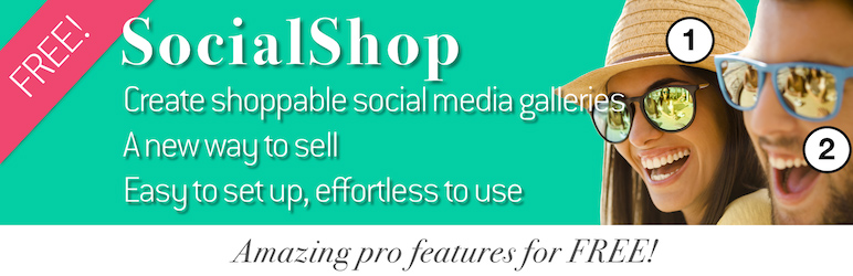 WordPress SocialShop Plugin Banner Image