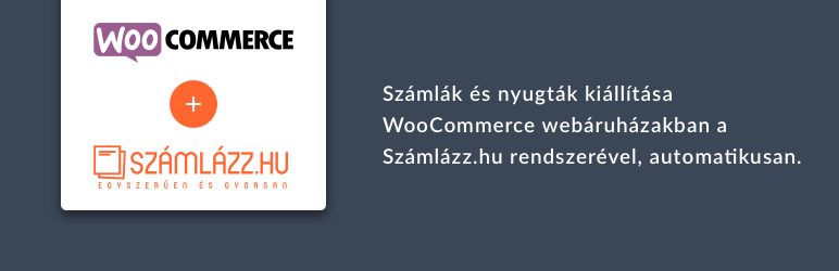WordPress Integration for Szamlazz.hu & WooCommerce Plugin Banner Image
