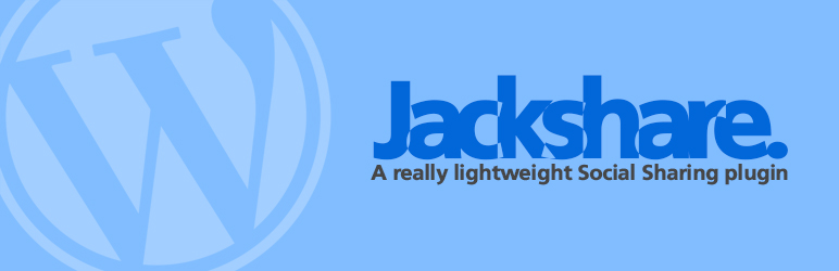 WordPress Jackshare Social Sharing Plugin Banner Image