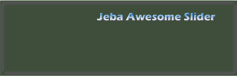 WordPress Jeba Awesome Slider Plugin Banner Image