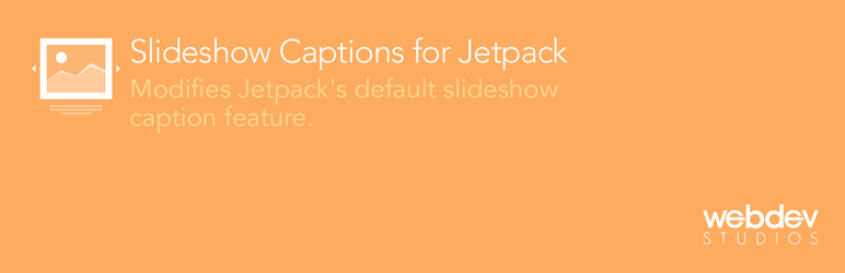 WordPress Slideshow Captions for Jetpack Plugin Banner Image
