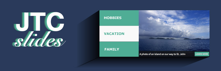 WordPress JTC Slides Plugin Banner Image