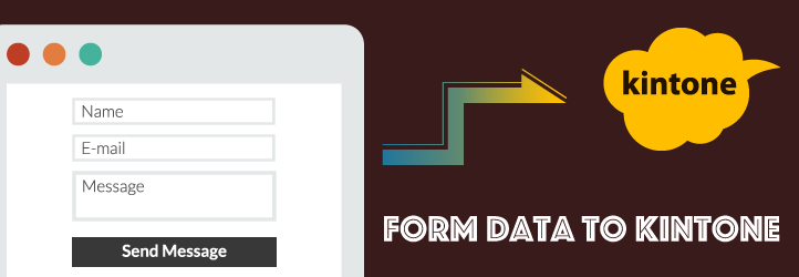 WordPress Form data to kintone Plugin Banner Image