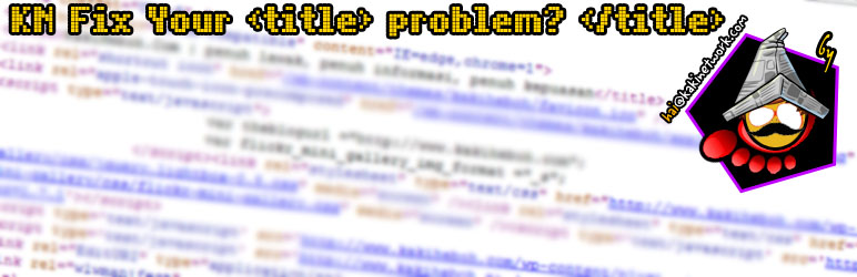 WordPress KN Fix Your Title Plugin Banner Image