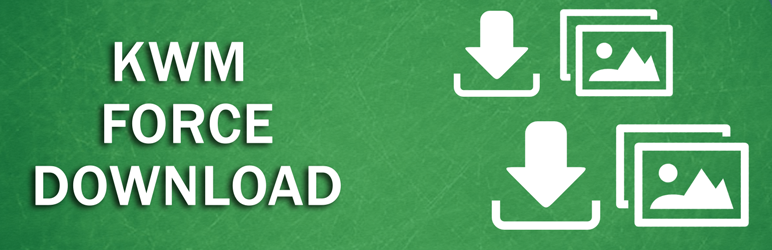 WordPress KWM Force Download Plugin Banner Image