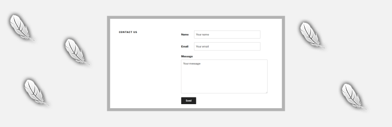 WordPress Lightweight Contact Form Plugin Banner Image