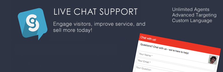 WordPress Live Chat Plugin Banner Image