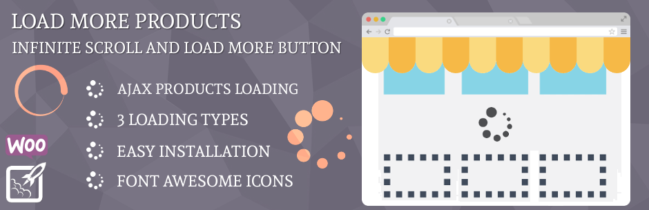 WordPress Load More Products for WooCommerce Plugin Banner Image