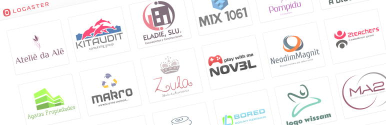WordPress Logaster Logo Generator Plugin Banner Image