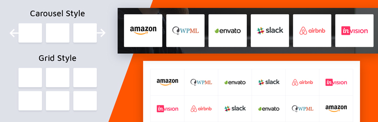 WordPress Logo Showcase Ultimate – Carousel, Slider & Grid Plugin Banner Image