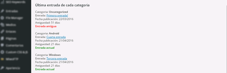 WordPress Mail Categories Plugin Banner Image