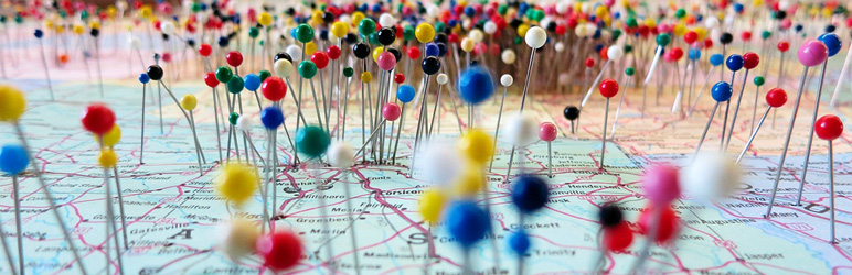 WordPress Map pins Plugin Banner Image