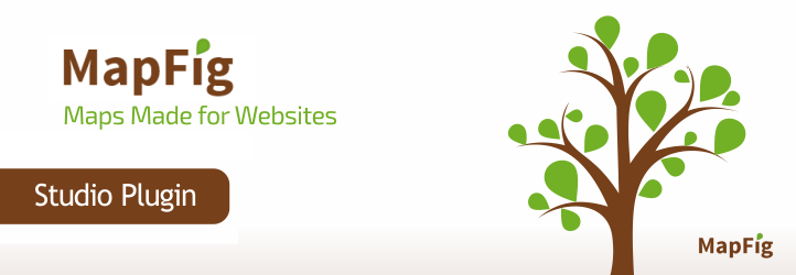 WordPress MapFig Studio Plugin Banner Image