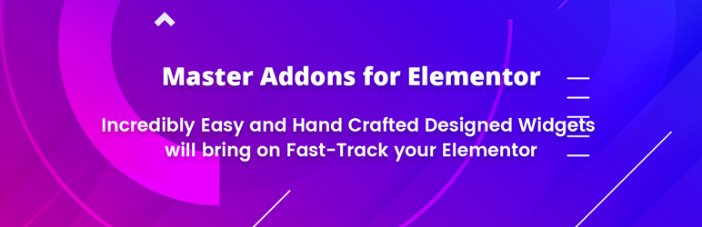 WordPress Master Addons for Elementor Plugin Banner Image