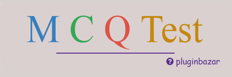 WordPress Multiple Choice Question Plugin Banner Image