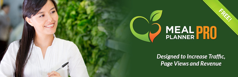 WordPress Meal Planner Pro Recipes Plugin Banner Image
