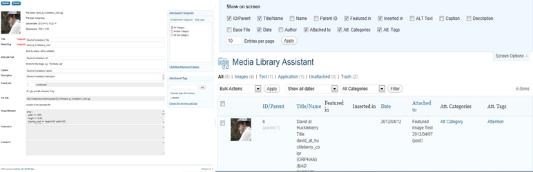 WordPress Media Library Assistant Plugin Banner Image