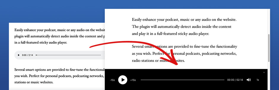 WordPress Meks Audio Player Plugin Banner Image
