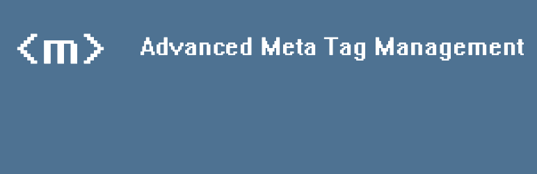 WordPress Meta Tag Manager Plugin Banner Image