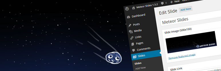 WordPress Meteor Slides Plugin Banner Image