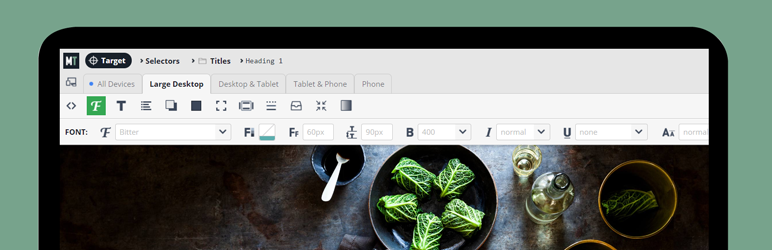 WordPress Microthemer Lite Plugin Banner Image
