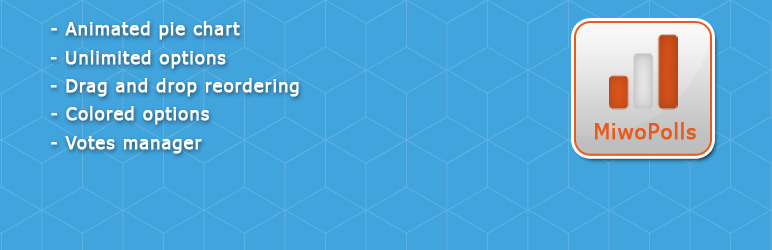 WordPress MiwoPolls – Polls & Voting Simplified Plugin Banner Image