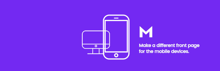 WordPress Mobile Front Page Plugin Banner Image