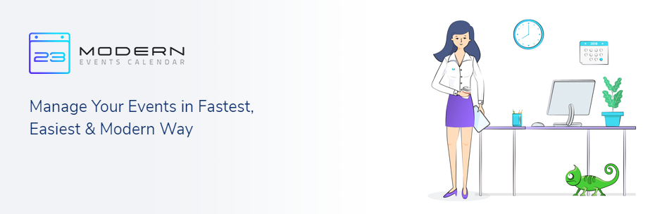 WordPress Modern Events Calendar Lite Plugin Banner Image