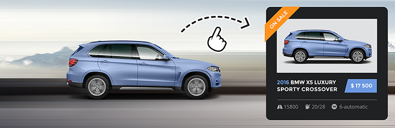 WordPress Motors – Car Dealer & Classified Ads WordPress Plugin Plugin Banner Image