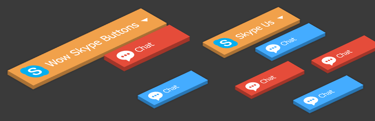 WordPress Wow Skype Buttons Plugin Banner Image