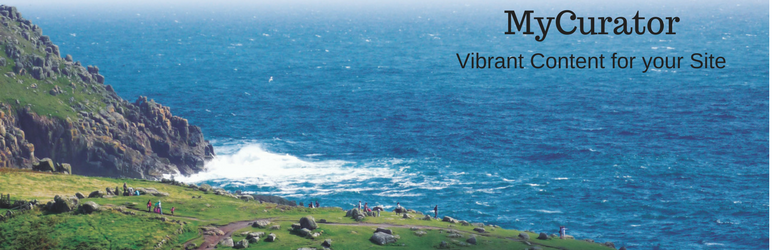 WordPress MyCurator Content Curation Plugin Banner Image