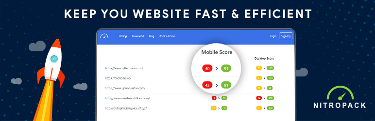 WordPress NitroPack Plugin Banner Image