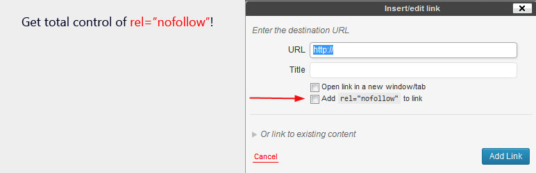 WordPress Ultimate Nofollow Plugin Banner Image