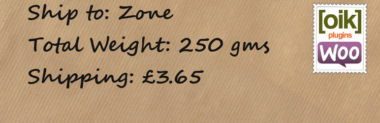 WordPress Weight zone shipping for WooCommerce Plugin Banner Image