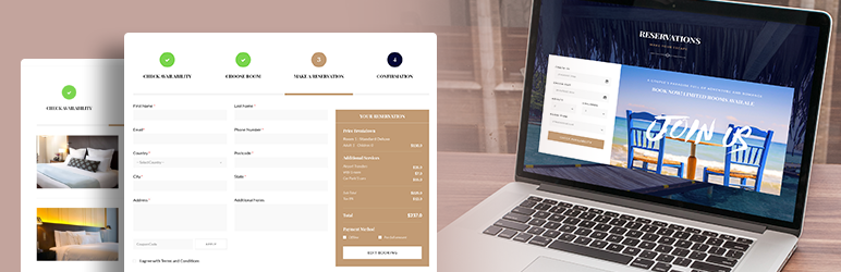 WordPress Opal Hotel Room Booking Plugin Banner Image