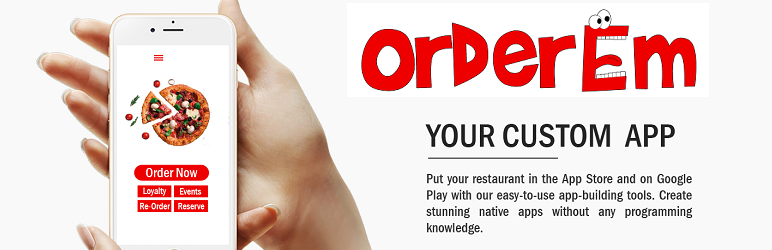 WordPress Online Ordering Plus Custom Branded Apps For Clover Merchants Plugin Banner Image