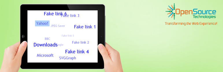WordPress OST 3D Image Tag Cloud Plugin Banner Image