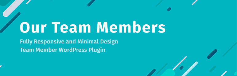 WordPress Our Team Members – Team Members WordPress Plugin Plugin Banner Image