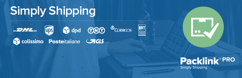 WordPress Packlink PRO shipping module Plugin Banner Image