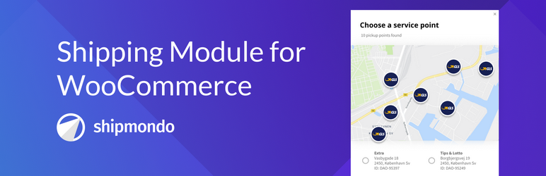 WordPress Shipmondo for WooCommerce Plugin Banner Image
