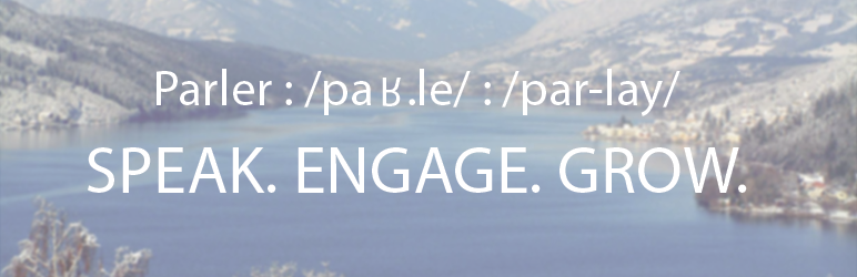 WordPress Parler For WordPress Plugin Banner Image